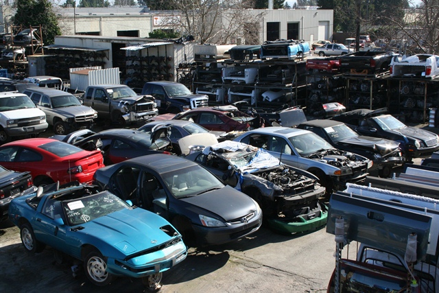 auto salvage yard